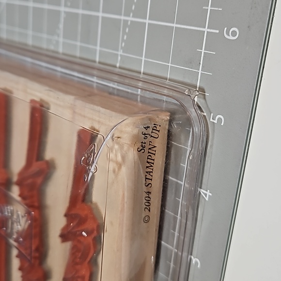 Wonderful Words rubber Stampin Up set - Picture 4 of 4